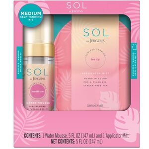 SOL By Jergens Sunless Water Mousse Self-Tanning Kit